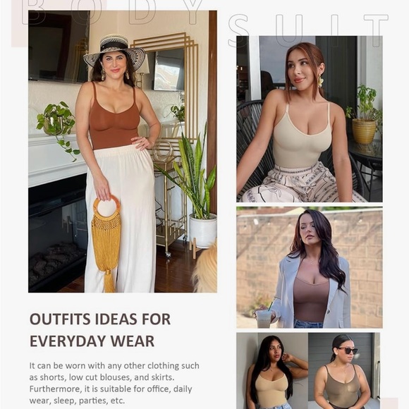 FeelinGirl Shapewear Bodysuit Tummy Control Seamless Sculpting Butt Lifter, ML - Picture 5 of 7